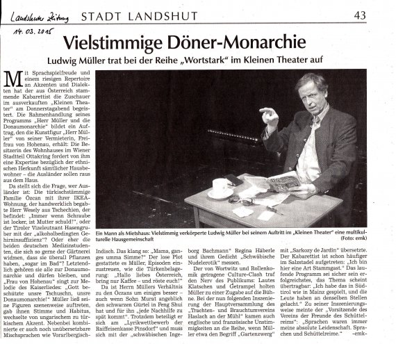 LZ Ludwig MÃ¼ller- © Landshuter Zeitung